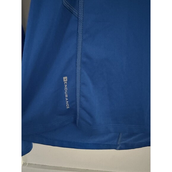 Ogio Endurance Womens Blue 1/4 Zip Long Sleeve Running Activewear Top Size S - Picture 5 of 6